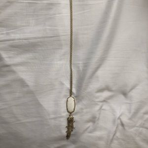 Kendra Scott white Rayne necklace